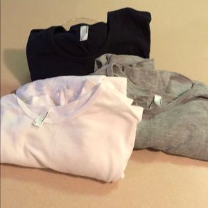 3 used American apparel thermals long sleeve